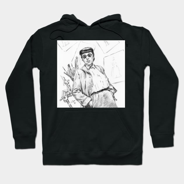 Edith Head Hoodie by BarnabyEdwards